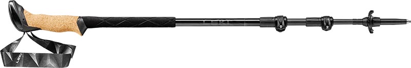 B&acirc;tons de randonn&eacute;e Black Series Carbon Leki